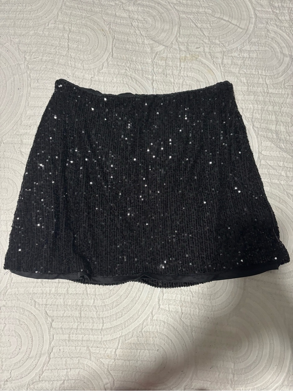 Old Navy Black Sequin Mini Skirt